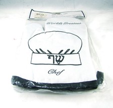 Giftware International Monde Greatest Chef Noir et Blanc Four Moufle Neuf En Pkg