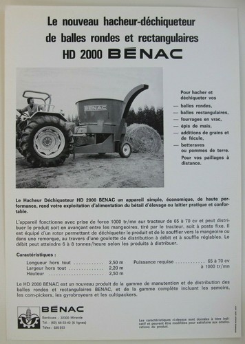Prospectus brochure hacheur - prospectus,