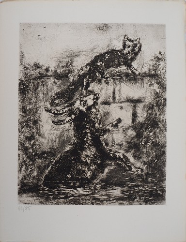 Marc chagall renard et - chagall, le