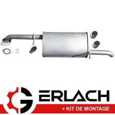 Silencieux arriere pour