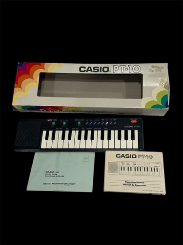 Vtg 1980s casio - 1980s, pt-10