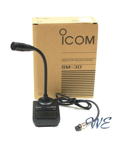 New icom desk - new, sm-30