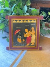 Antique en Bois Métal Ajusté