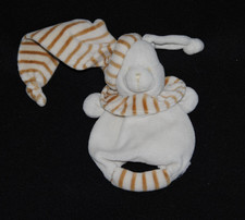 Peluche doudou lapin plat