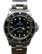Rolex Submariner Vintage No Date 5513 Black Dial Automatic Men's Watch