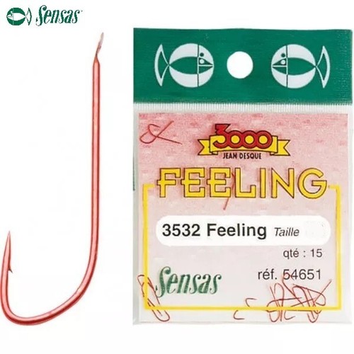 Hameçons sensas feeling 3532 - hameçons,