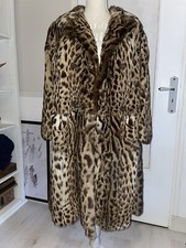 manteau de fourrure Léopard Véritable