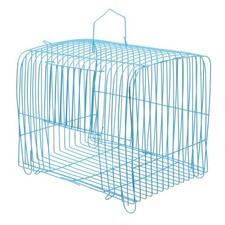  Cage d'oiseaux de voyage Parakeet Cage de fil de voyage Cage d'oiseau portable