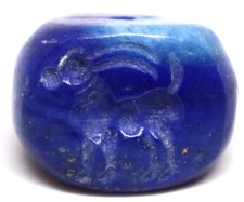 Ancien timbre lapis-lazuli