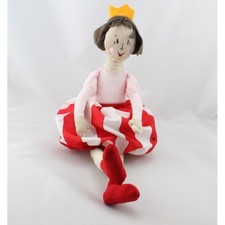 Doudou Poupée reine jupe
