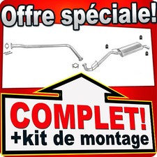 Ligne pot d'échappement pour