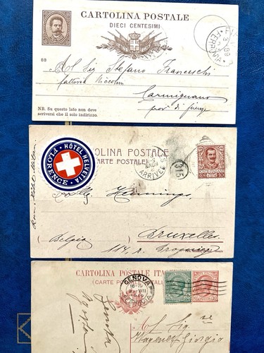 Lot cartes postales - 3, italie