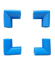 Lot de 12 angles de protection en mousse, recyclage