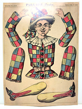 FRENCH PAPER DOLL Imagerie D'epinal Pellerin PAILLASSE (PANTIN) No 1343