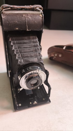 Ancien appareil photo soufflet - ancien,