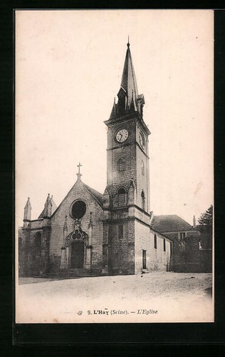 Cpa hay eglise - l´hay,,