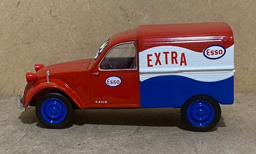 Miniature citroen 2cv - miniature, 1/43,