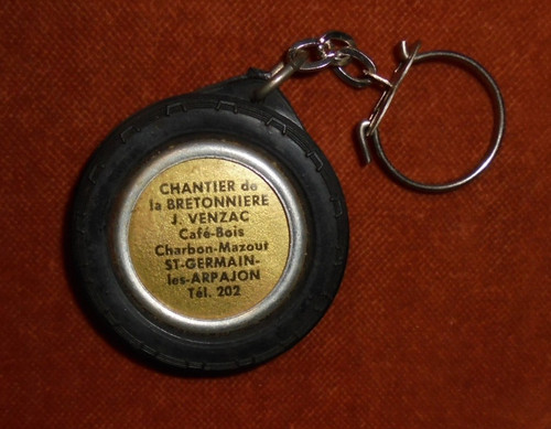 Porte clés pneu - pneu, trefle