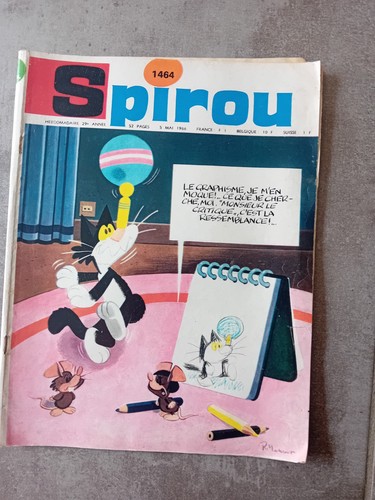 Magazine spirou 1464 - magazine, annee