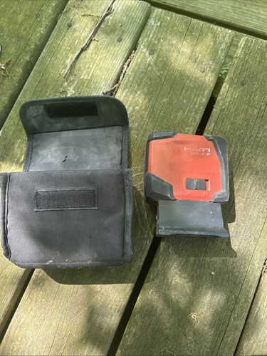 Hilti red plumb laser - hilti,