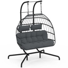 Fauteuil oeuf suspendu ajouré