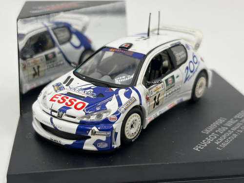 1999 peugeot 206 wrc - 1/43,