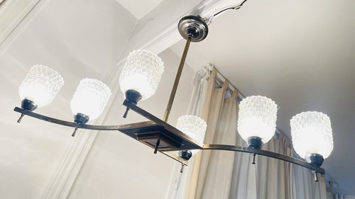 élégant lustre suspension - lustre,