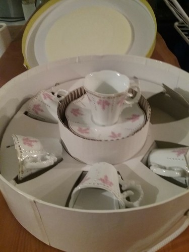 Service café tasses - 6,