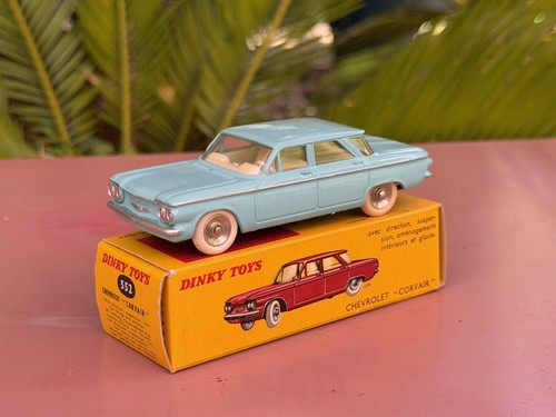 Dinky toys chevrolet corvair - toys,