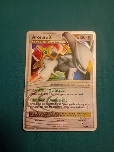 Carte pokemon arceus - carte, x