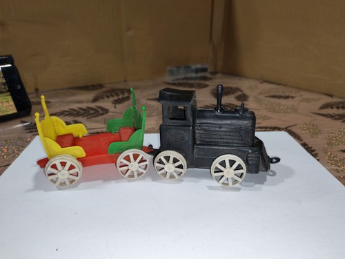 Vintage train loco vapeur - vintage,
