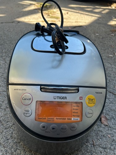 Tiger jkt s18u rice cooker - rice,