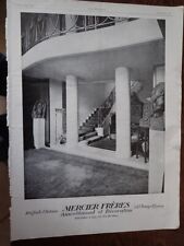 MERCIER Brothers + PONTIAC Six + LODEN COAT SALF pub paper ILLUSTRATION 1928
