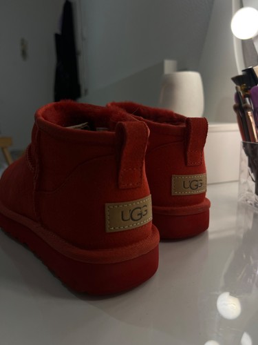 Ugg ultra mini rouge - ugg,