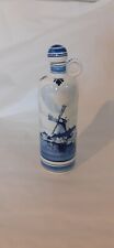 delft ceramic bottle,brandy bowls