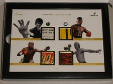 2025 Bruce Lee 50th Jumbo Quad PATCH Mayweather Mike Tyson Chuck Norris 2/20