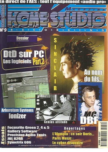 Home studio dbf sinclair - n°9, dbf-sinclair
