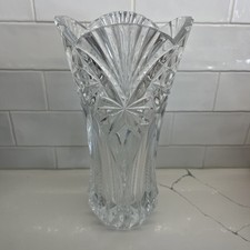 Box JG Durand Cristal D'Arques  Vincennes Cut 24% Lead Crystal 12" Vase France