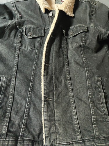 Veste vekame fourrée noir - fourrée,