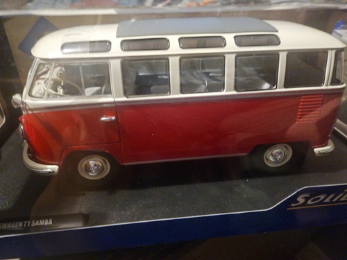 Volkswagen samba rouge 1962 - samba,