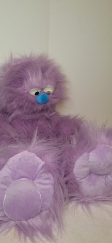Whimsical purple monster - whimsical,