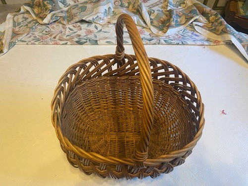 Grand panier ovale - en, osier