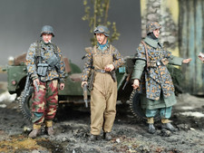 1/35 Built Painted German WSS Kampfgruppe Soldier B Ardennes Battle of Bulge