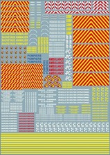 Décalcomanie à l'eau, format