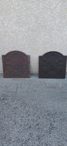 Lot plaques de cheminée - lot,