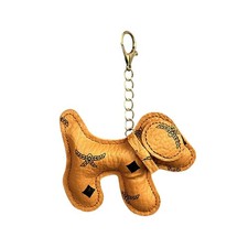 Teckel Porte-clés en Cuir