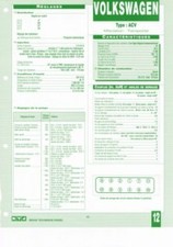 ACV - Fiche Technique