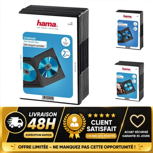 Hama boîtier standard - hama, cd
