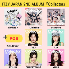 PSL ITZY JAPAN 2nd ALBUM Collector ALL ver. SEALED CD OFFICIAL POB HMV TOWER