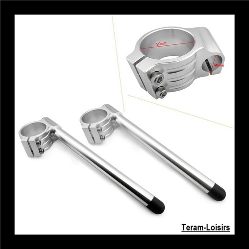 Paire demi guidon moto pour - de,